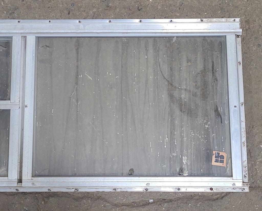 Used Silver Square Opening Window: 77 3/4" X 17 3/4" X 1 1/2" D - Young Farts RV Parts