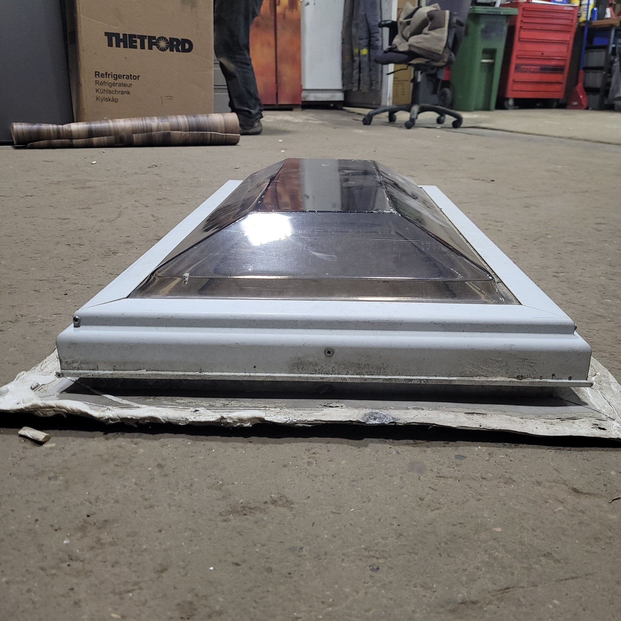 Used Skylight 39 1/2" X 23 1/2" (with inner skylight) - Young Farts RV Parts