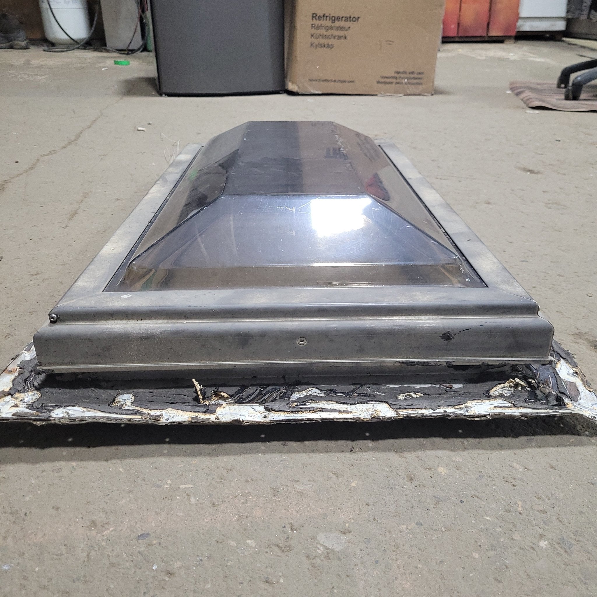 Used Skylight 39 1/2" X 23 1/2" (with inner skylight) - Young Farts RV Parts