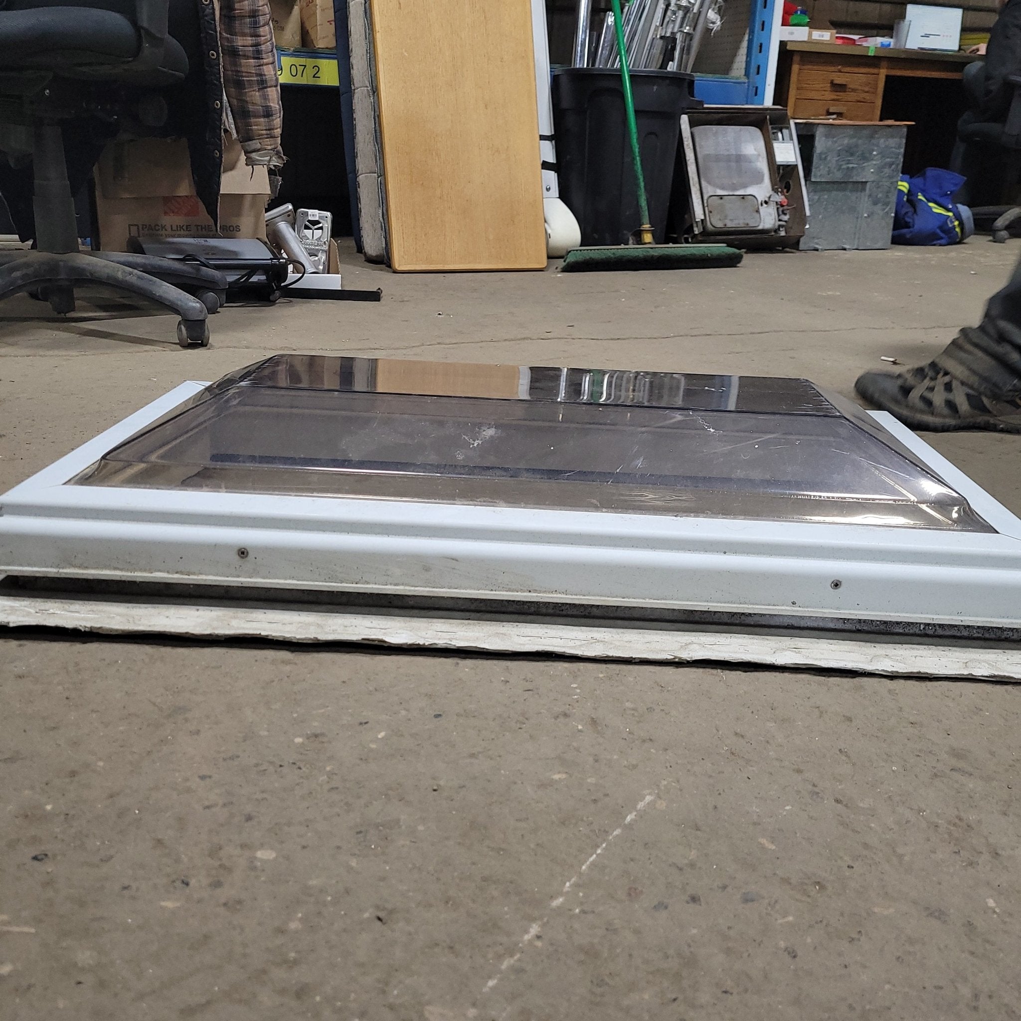 Used Skylight 39 1/2" X 23 1/2" (with inner skylight) - Young Farts RV Parts