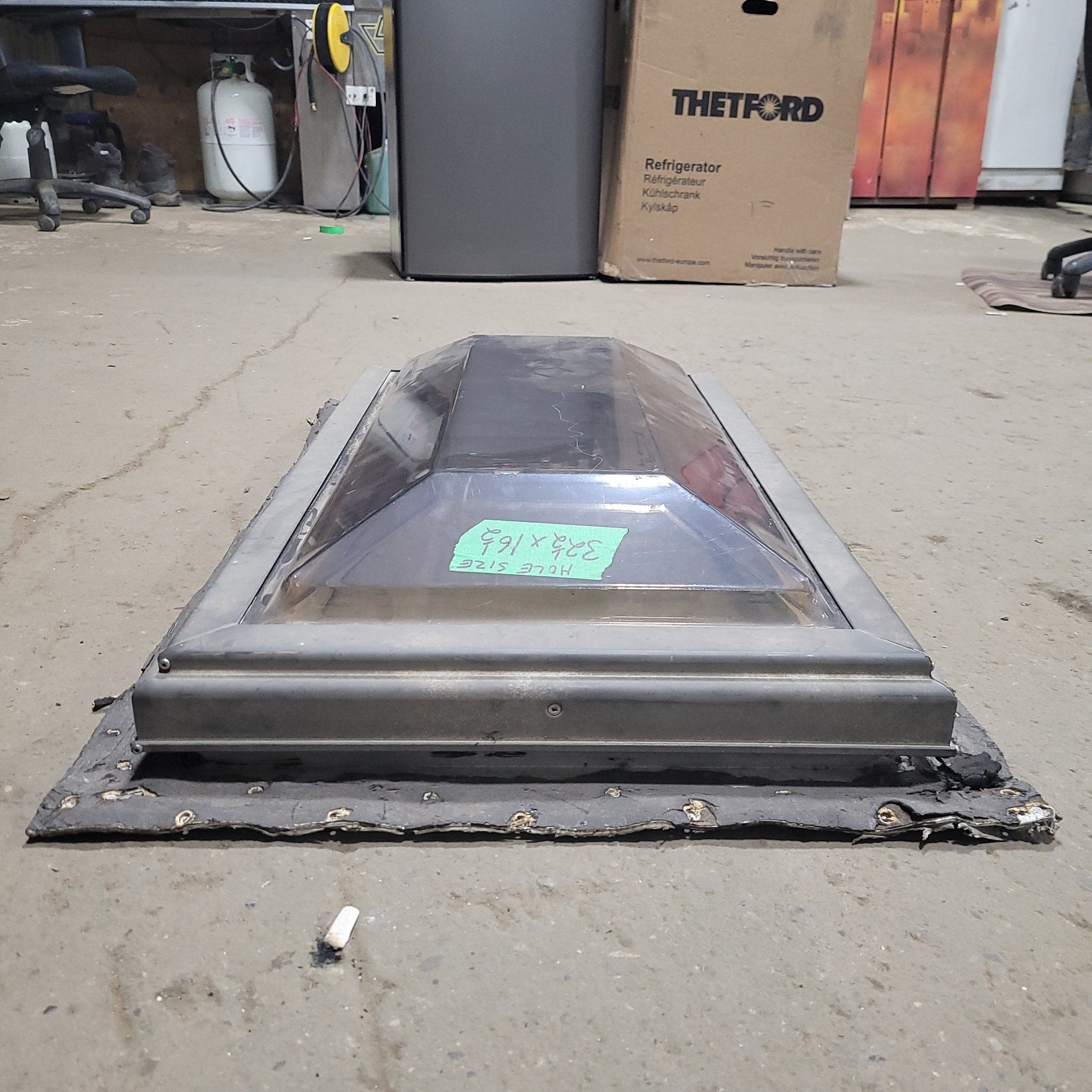 Used Skylight 39 1/2" X 23 1/2" (with inner skylight) - Young Farts RV Parts