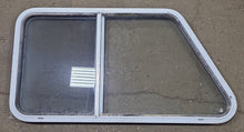 Load image into Gallery viewer, Used Slanted White Radius Opening Window : 41 1/2&quot; W X 21 1/2&quot; H X 1 1/4&quot; D - Young Farts RV Parts