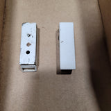 Used square baggage door catch off white 1x