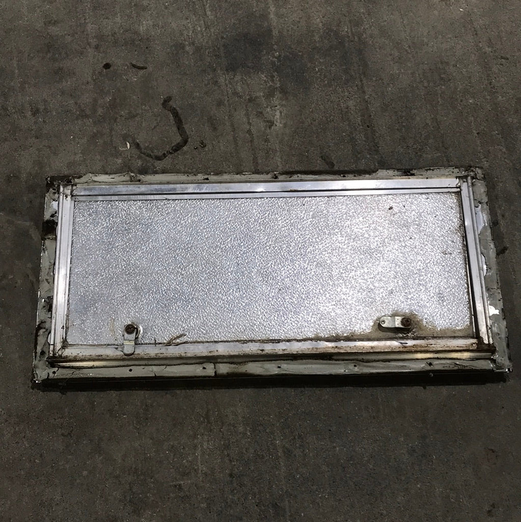 Used square cargo door 23 3/4" x 10 1/2" x 3/4"D - Young Farts RV Parts