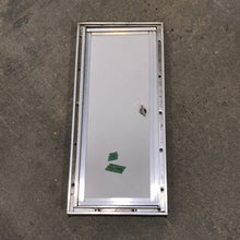 Load image into Gallery viewer, Used Square Corner cargo door 22 3/4&quot; W x 9 3/8&quot; H x 3/4&quot;D - Young Farts RV Parts