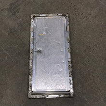 Load image into Gallery viewer, Used Square Corner cargo door 22 3/4&quot; W x 9 3/8&quot; H x 3/4&quot;D - Young Farts RV Parts