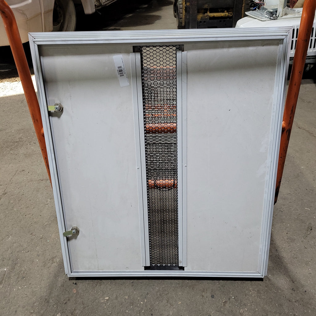 Used Square Corner Generator Door 32" x 28" X 1 1/2" D - Young Farts RV Parts