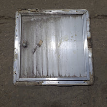 Load image into Gallery viewer, Used Square Cornered Cargo Door 14 1/2&quot; x 14 5/8&quot; x 5/8&quot; - Young Farts RV Parts