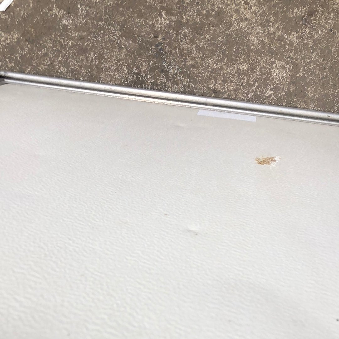 Used Square Cornered Cargo Door 25 1/4 x 28 3/4 - Young Farts RV Parts