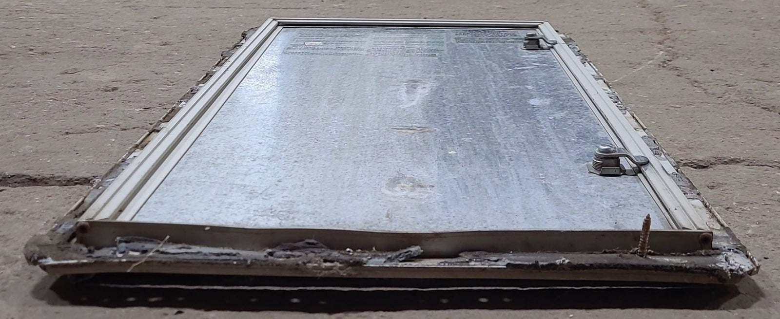 Used Square Cornered Cargo Door 29 1/4