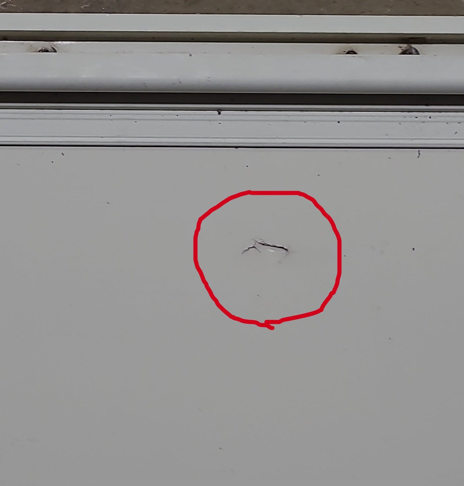 Used Square Cornered Cargo Door 29 1/4