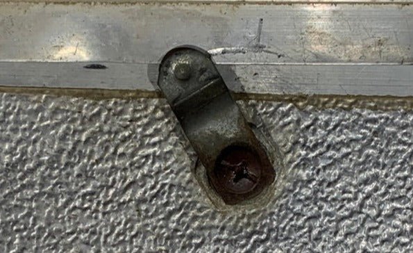 Used Square Cornered Cargo Door 29 3/4 x 23 3/4 X 3/4
