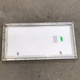 Used square propane cargo door  28 1/2