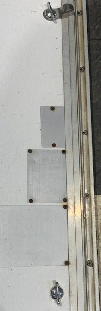 Used squared cargo door 28 3/4" x 25 1/4" x 3/4"D - Young Farts RV Parts