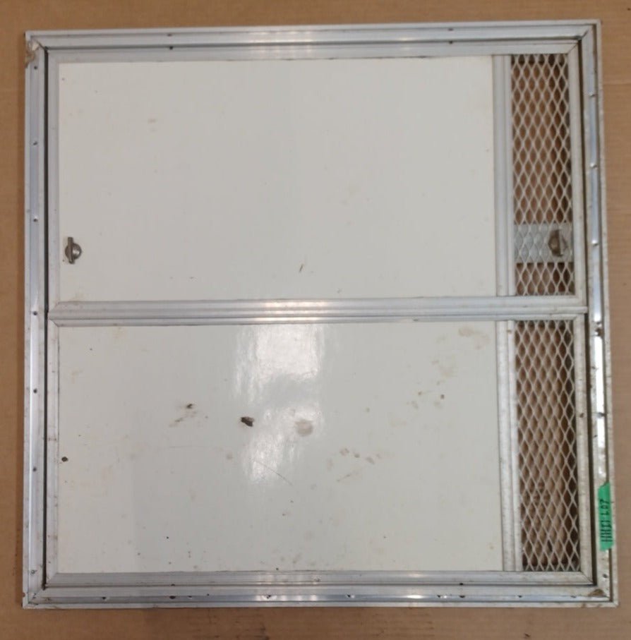 Used Squared Cornered Battery/Propane Cargo Door 27 5/8