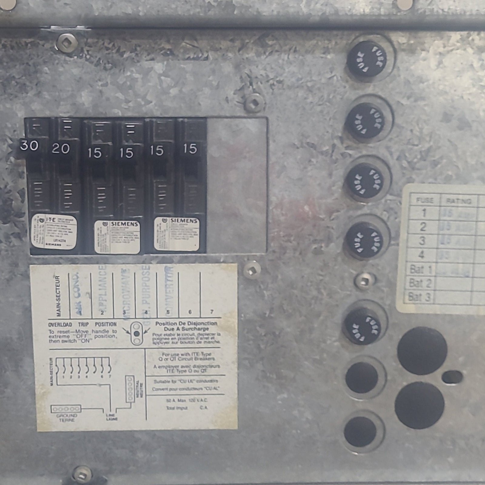 Used SYSTEM MONITORS 32 AMP Converter TNC320D - Young Farts RV Parts