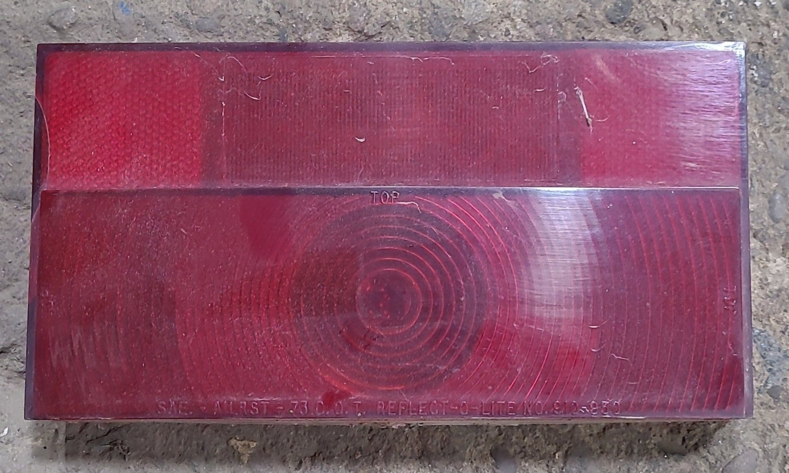 Used Tail Light Assembly Replacement Lens - Young Farts RV Parts