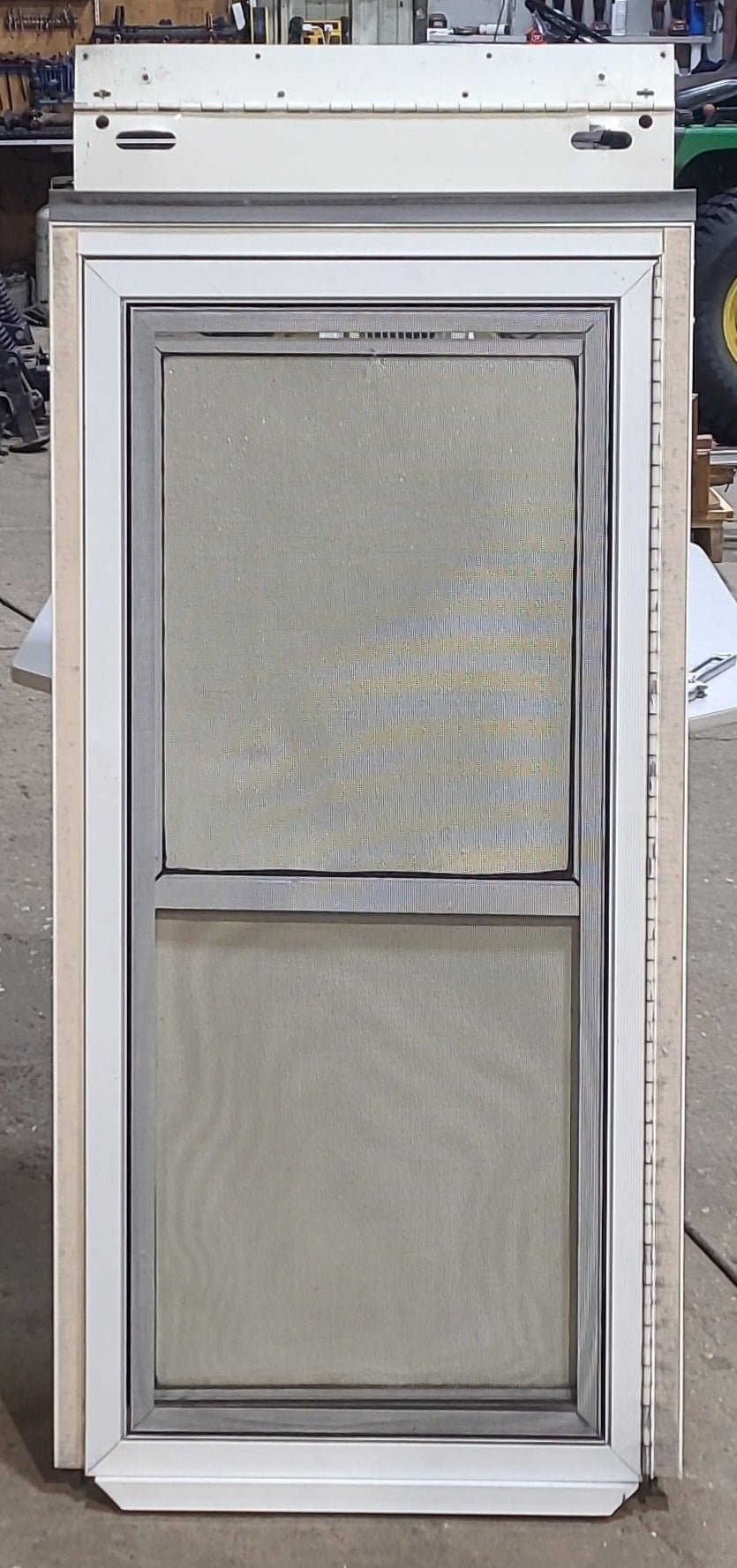 Used Tent Trailer Square Entry Door 22 1/4