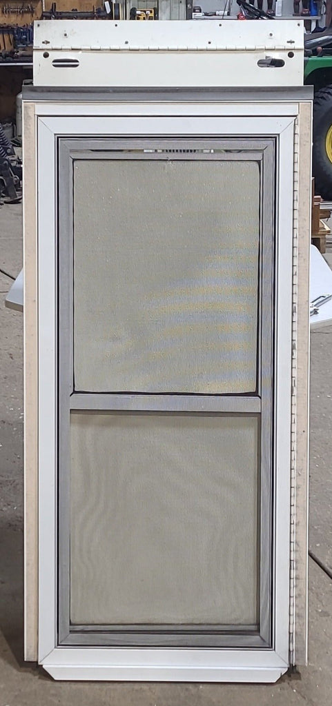 Used Tent Trailer Square Entry Door 22 1/4" X 44 3/4" - Young Farts RV Parts