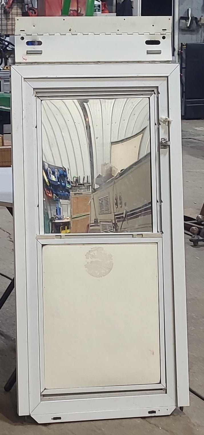 Used Tent Trailer Square Entry Door 22 1/4