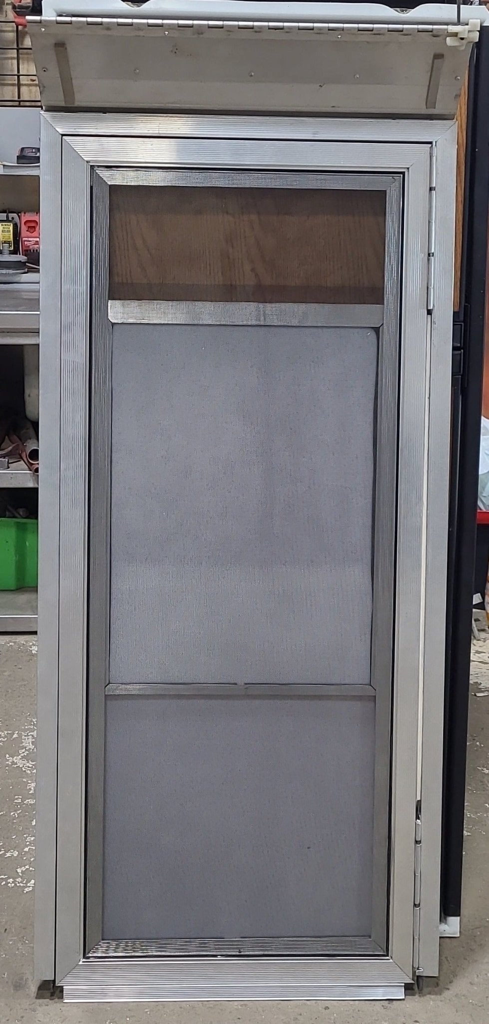 Used Tent Trailer Square Entry Door 22
