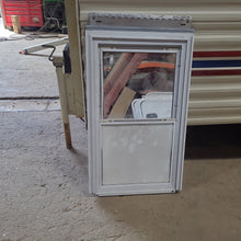 Load image into Gallery viewer, Used Tent Trailer Square Entry Door 26&quot; X 41 3/4&quot; - Young Farts RV Parts