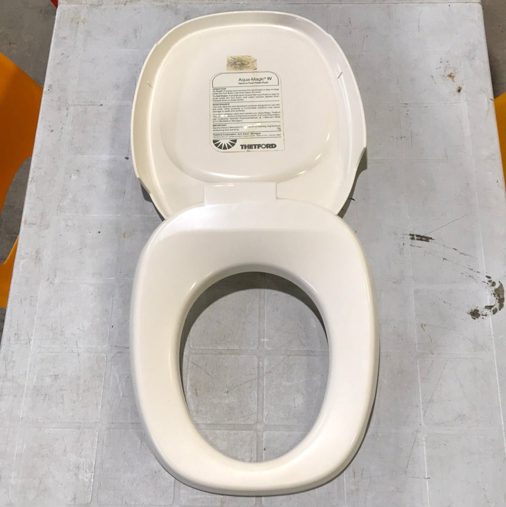 Used Thetford AM IV Toilet Seat Cover Replacement - 36787 - Young Farts RV Parts