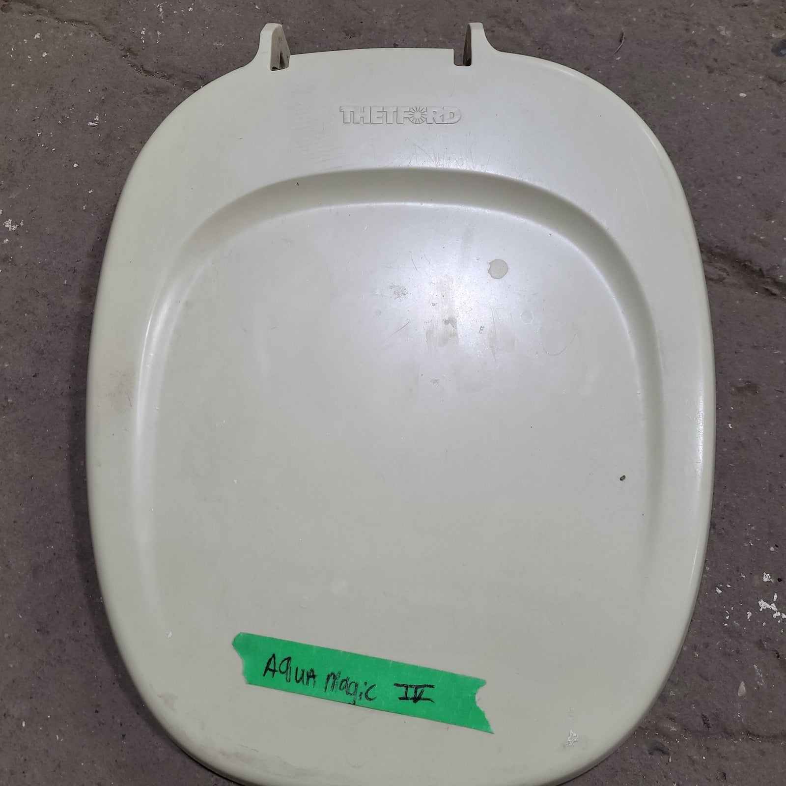 Used Thetford AM IV Toilet Seat Cover Replacement | Cover ONLY* 36788 - Young Farts RV Parts