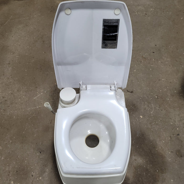 Used Toilet Complete Retro/ Vintage FlushOMatic Model 303 Young