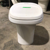 Used Thetford 24920 AQUA MAGIC IV Toilet - Hand Flush, High Profile, White