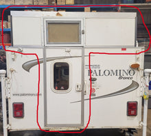 Load image into Gallery viewer, Used Truck Camper Square Entry Door 23 3/4&quot; x 50 1/4&quot; - Young Farts RV Parts