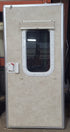 Used Truck Camper Square Entry Door 23 3/4" x 50 1/4" - Young Farts RV Parts