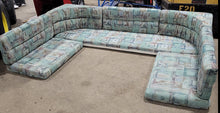 Load image into Gallery viewer, Used U-Shaped Dinette Cushion Set- 8 piece - Young Farts RV Parts