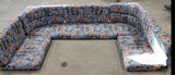 Used U-Shaped Dinette Cushion Set- 8 piece - 88