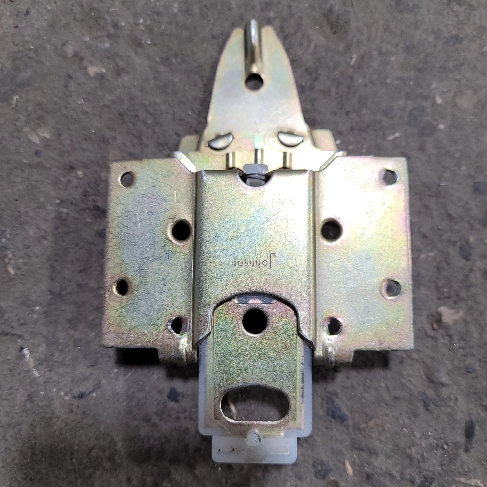 Used Vintage Johnson RV Sliding Door Mechanism - Young Farts RV Parts