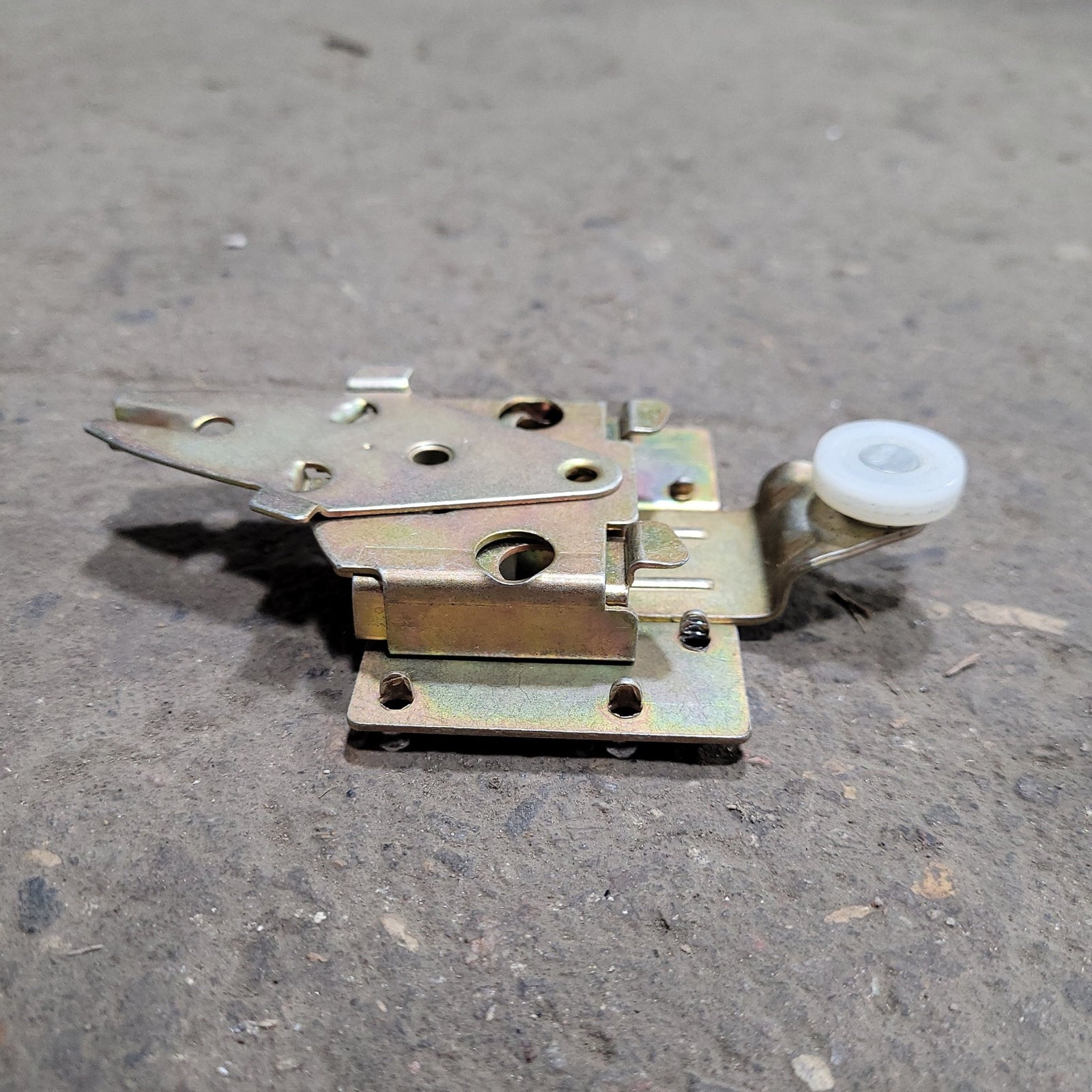 Used Vintage Johnson RV Sliding Door Roller Mechanism - Young Farts RV Parts