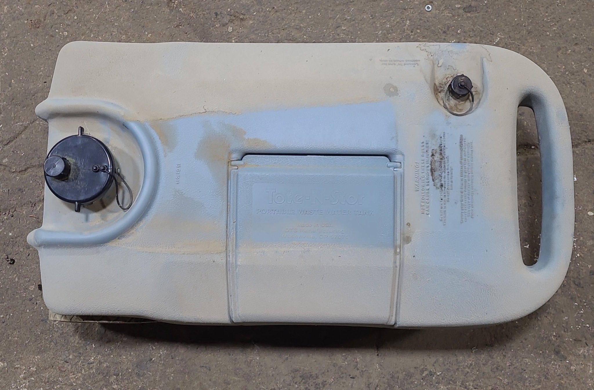 Used Waste/ Grey Water Tank - Young Farts RV Parts