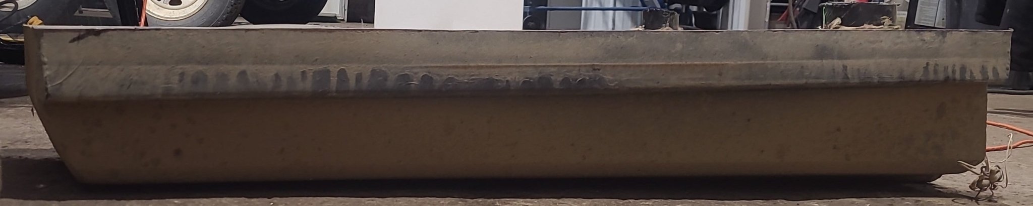 Used Waste/ Grey Water Tank 51" X 17 1/8" X 9 1/2" - Young Farts RV Parts