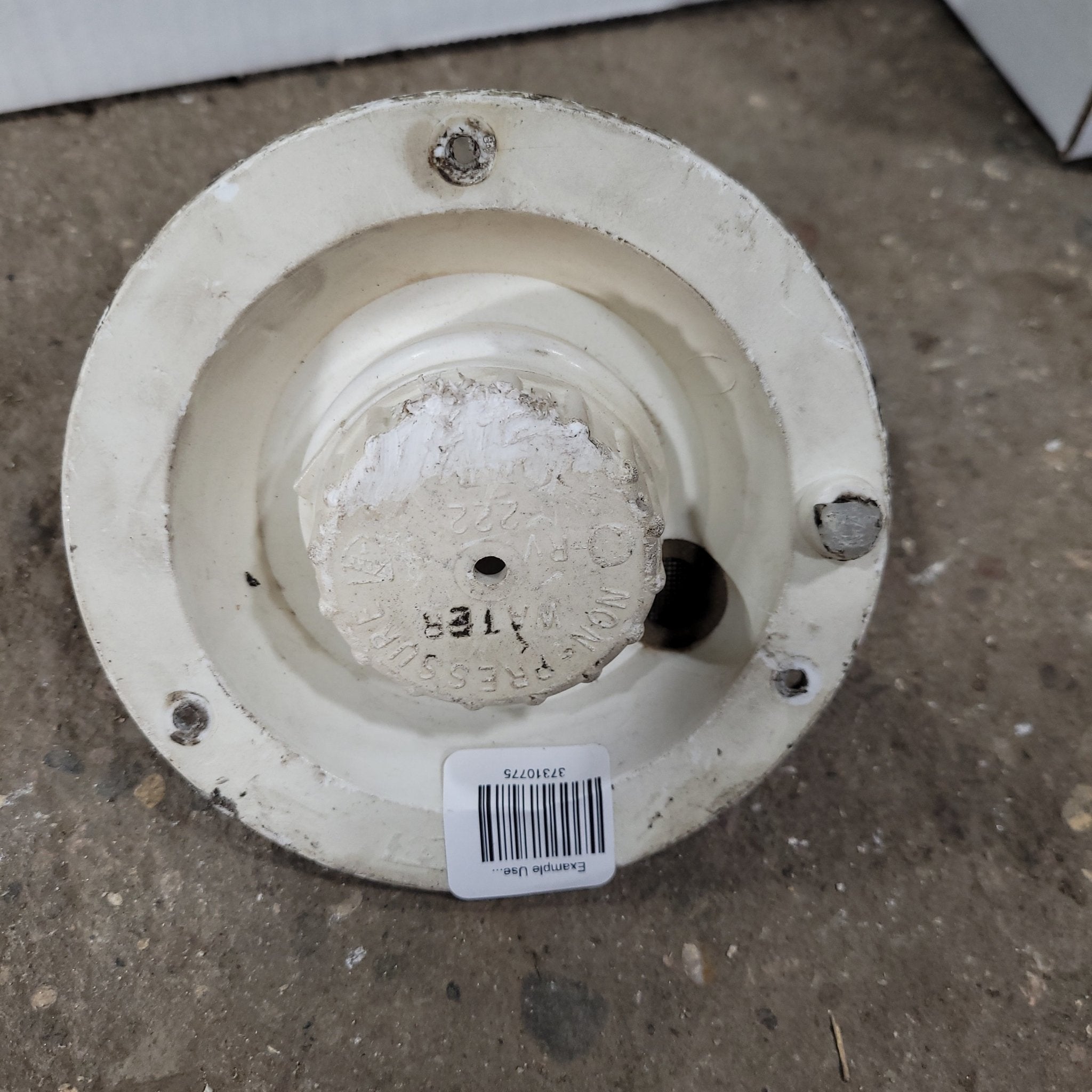 Used Water Inlet/ Gravity Dish - Young Farts RV Parts