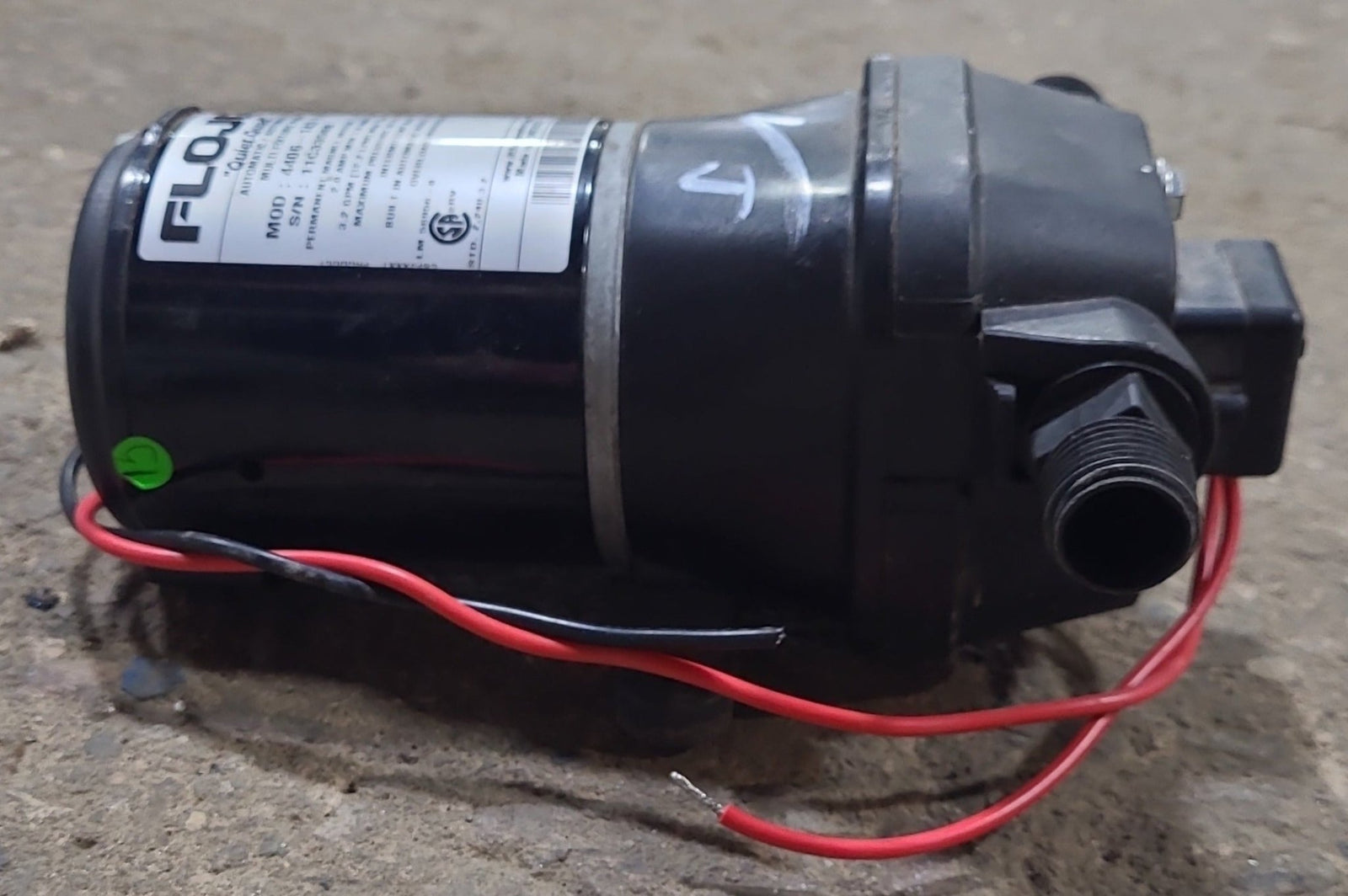 Used Water Pump FLOJET Model 4406-143 Type IV - Young Farts RV Parts