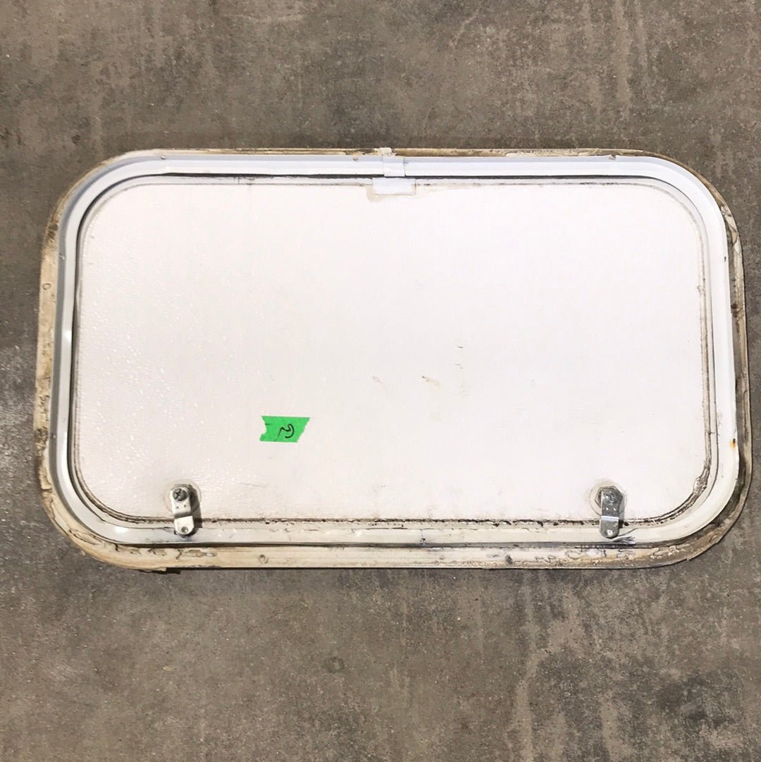 Used White Corner radius cargo door 23 3/4