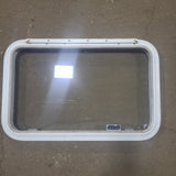 Used White Radius Emergency Opening Window : 30 1/4