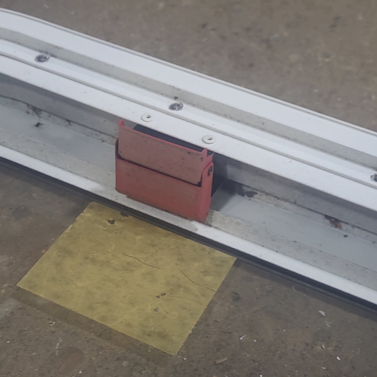 Used White Radius Emergency Opening Window : 35 1/2