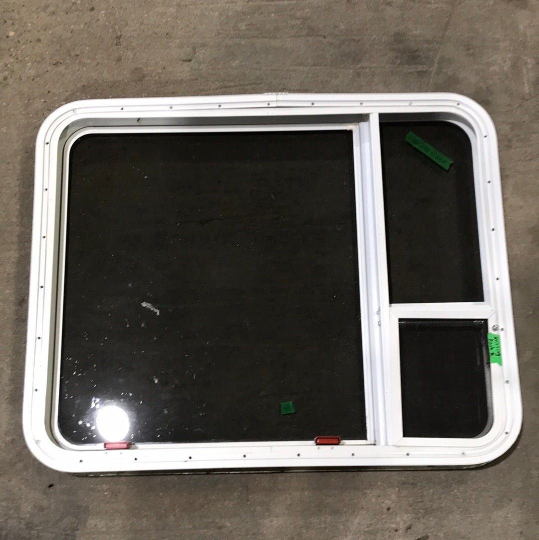 Used White Radius Emergency Opening Window : 35 1/2