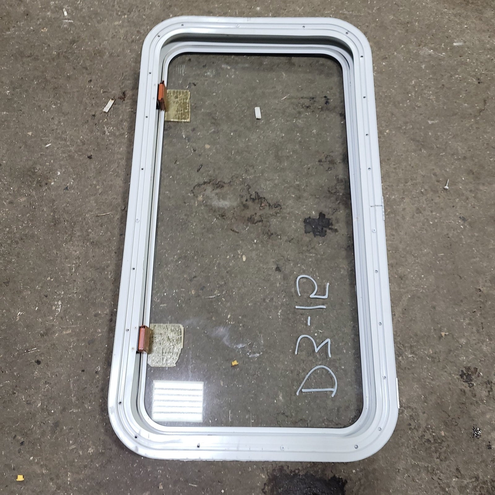 Used White Radius Emergency Opening Window : 36