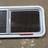Used White Radius Emergency Opening Window : 42 1/4" W x 17 3/4" H x 1 3/4" D - Young Farts RV Parts