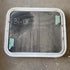 Used White Radius Non-Opening Window : 24 1/2 X 20 X 2" D - Young Farts RV Parts
