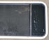 Used White Radius Non Opening Window : 47 1/2" W X 21 1/4" H X 1 7/8" D - Young Farts RV Parts