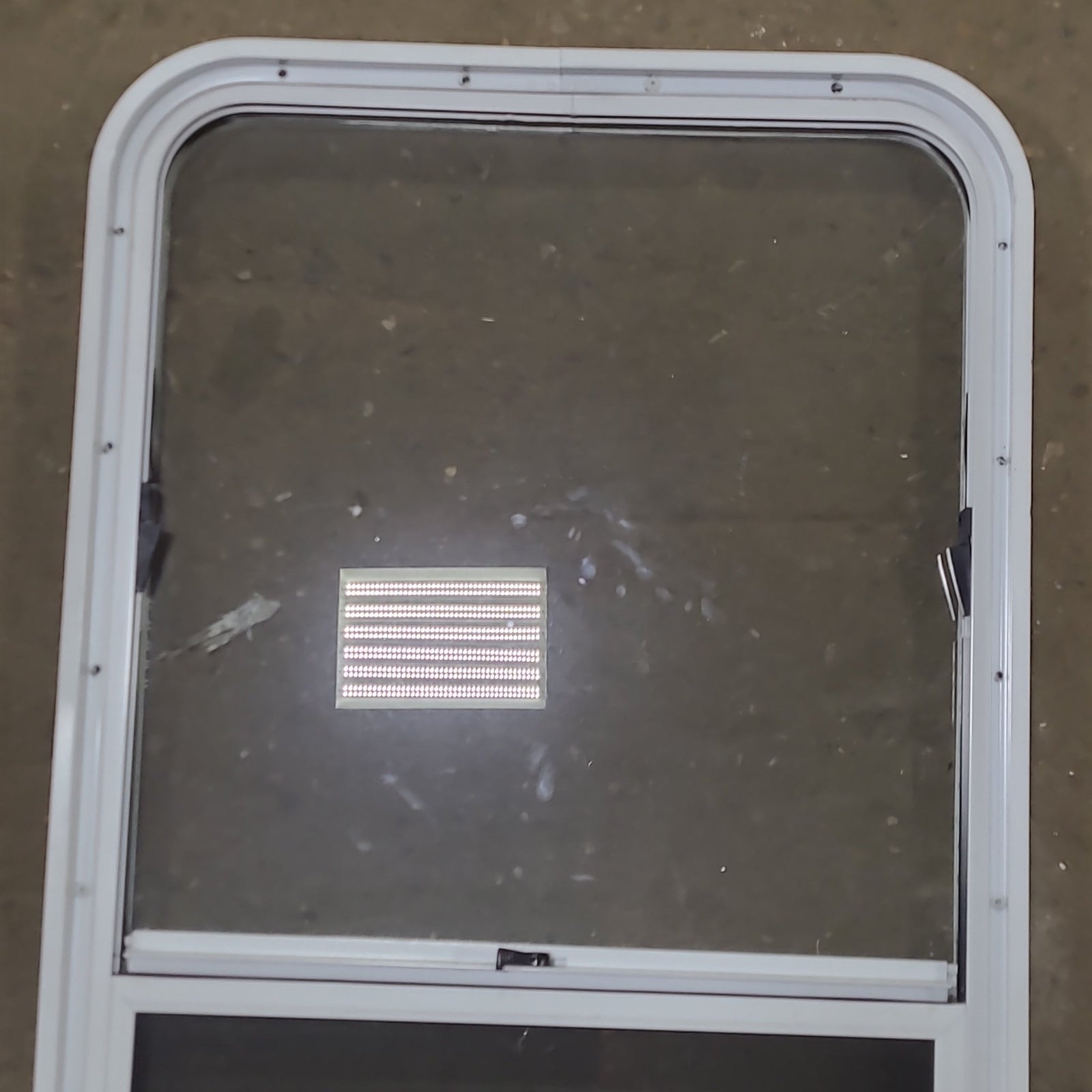 Used White Radius Opening Window : 22 1/4