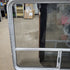 Used White Radius Opening Window : 35 3/4" H X 48 1/2" W X 2" D - Young Farts RV Parts